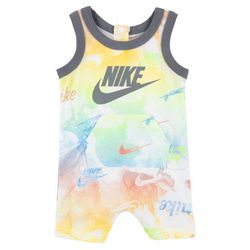 Nike Baby Boys Sportswear Tie Dye Sleeveless Romper