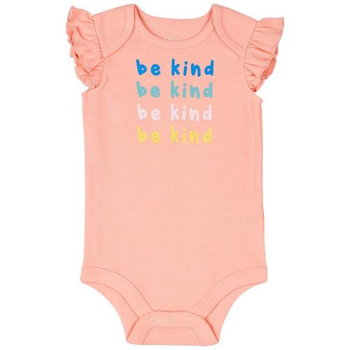 Dot & Zazz Baby Girls Be Kind Bodysuit