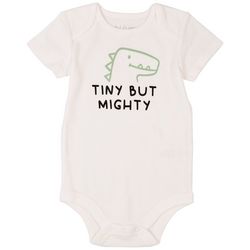 Dot & Zazz Baby Boys Tiny But Mighty Dino Bodysuit