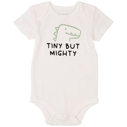 Baby Boys Tiny But Mighty Dino Bodysuit