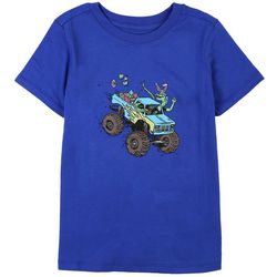 DOT & ZAZZ Baby Boys Easter Larry Truck Short Sleeve T-Shirt