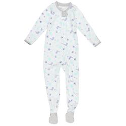 Baby Boys Sailboat Footed Pajama