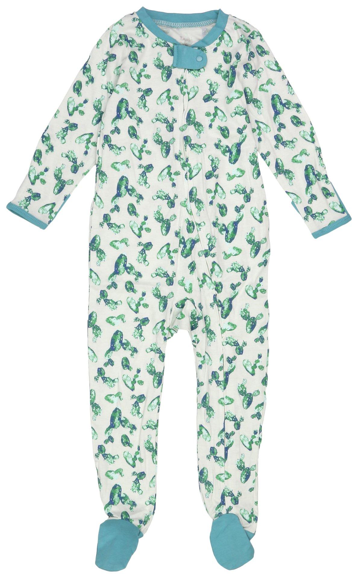 Baby Boys Manatee Sea Turtle Footed Pajama