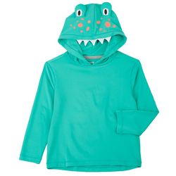 Reel Legends Toddler Boys Keep It Cool Monster Hooded Shirt