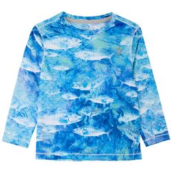 Reel Legends Toddler Boys Reel-Tec Mineral Bonito T-Shirt