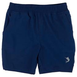 Little Boys Solid Pull Up Shorts