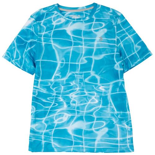 Reel Legends Toddler Boys Reel-Tec Water Plaid T-Shirt