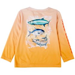 Reel Legends Toddler Boys Reel-Tec Fish Trio T-Shirt