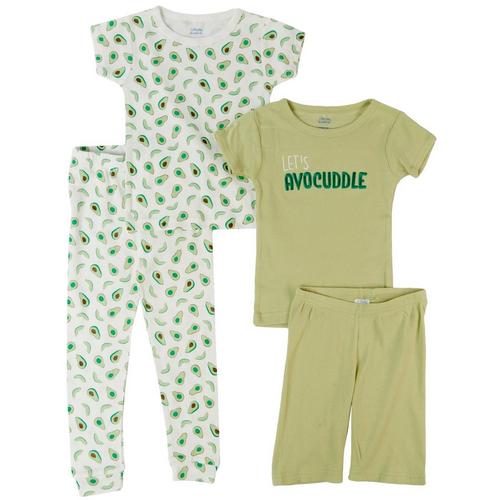 Chick Pea Toddler Boys 4-pc. Let's Avocuddle Pajama