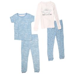 Toddler Boys 4-pc. Dad's Dino Pajama Set