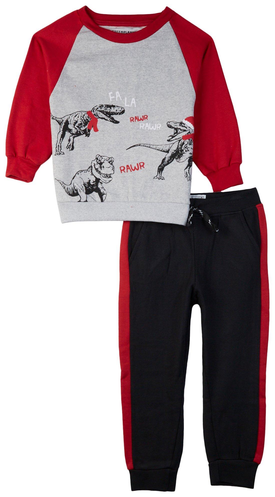Toddler Boys 2-pc. Colorblock Tops Pants Set