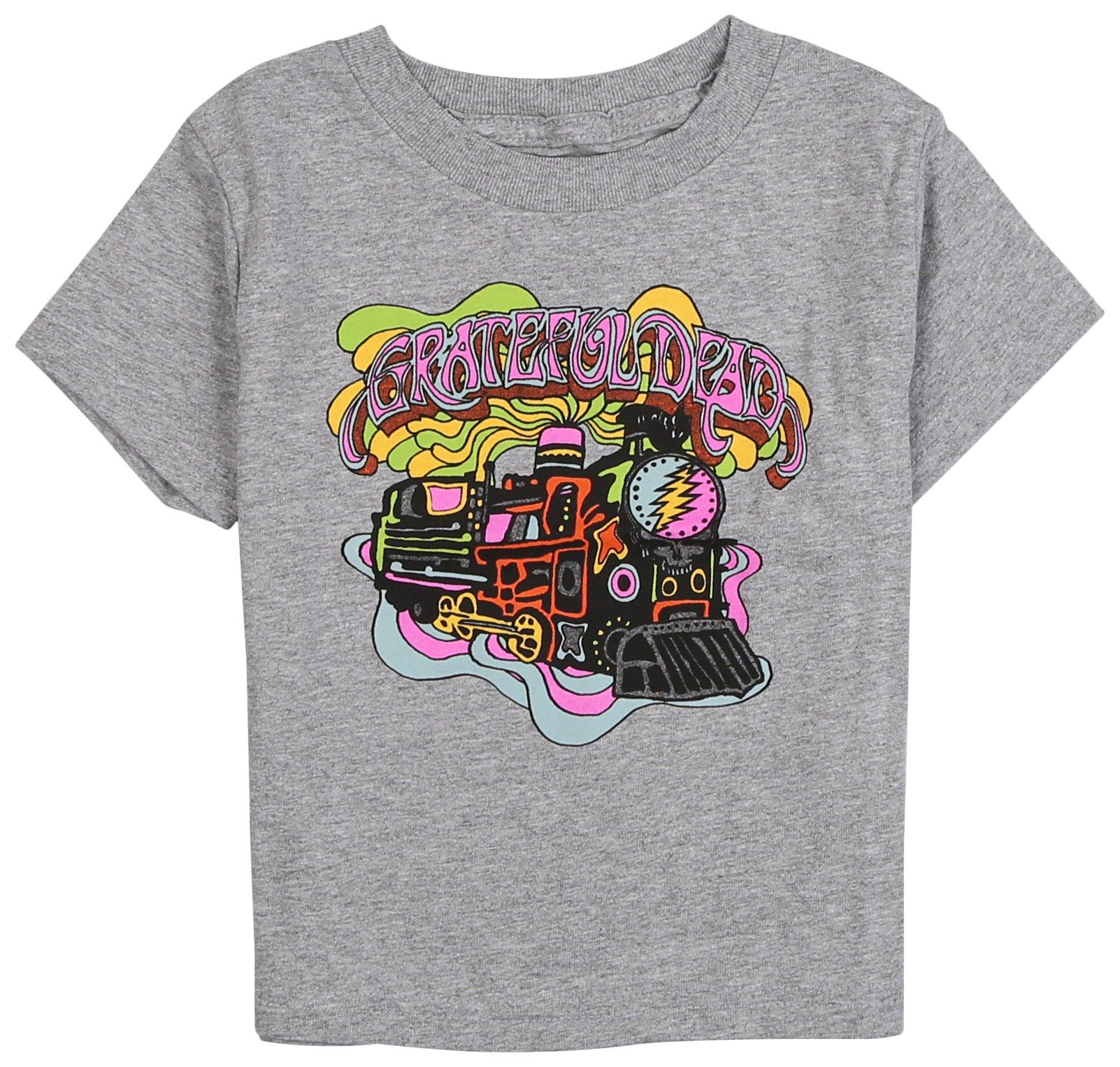 Ripple Junction Toddler Boys Trippy Train T-Shirt