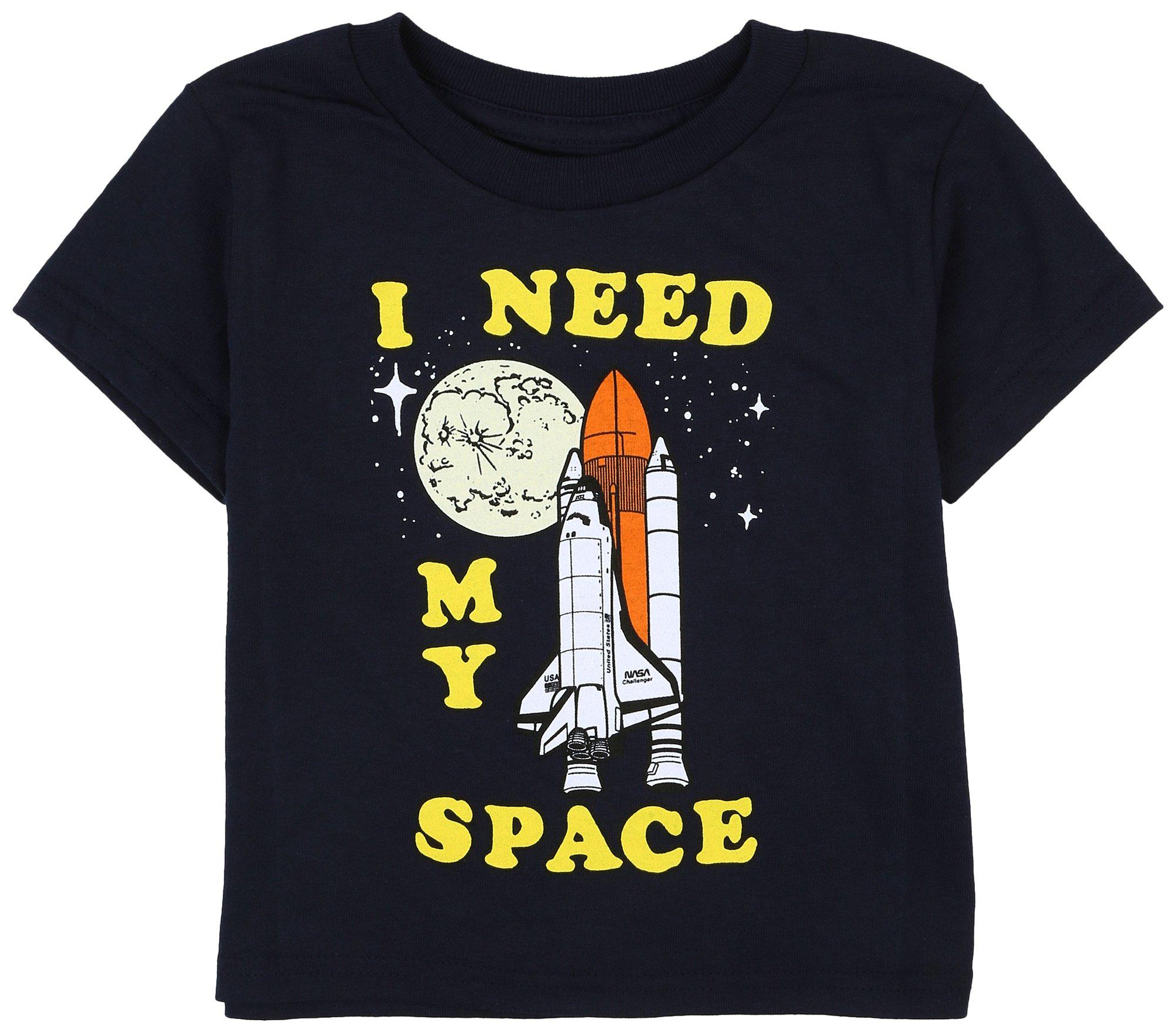 Ripple Junction Toddler Boys Space Shuttle T-Shirt