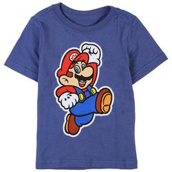 Mario Toddler Boys Mario Solid Short Sleeve T-Shirt