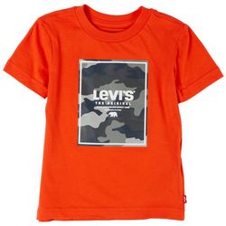 Levi's Toddler Boys Camo Bear Short Sleeve T-Shirt