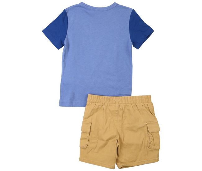 Levi's Toddler Boys Pull On Skating Critters Short Set - Colony