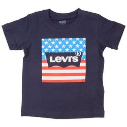 Levi's Toddler Boys Americana Short Sleeve Top