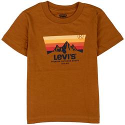 Toddler Boys Mountain Graphic Short Sleeve T-Shirt