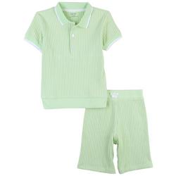 Toddler Boys 2-pc. Top And Short Set