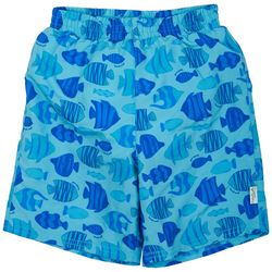 Green Sprouts Toddle Boys Fish Swim Diapers Trunk