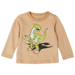 DOT & ZAZZ Toddler Boys Robo Raptor Long Sleeve Tee