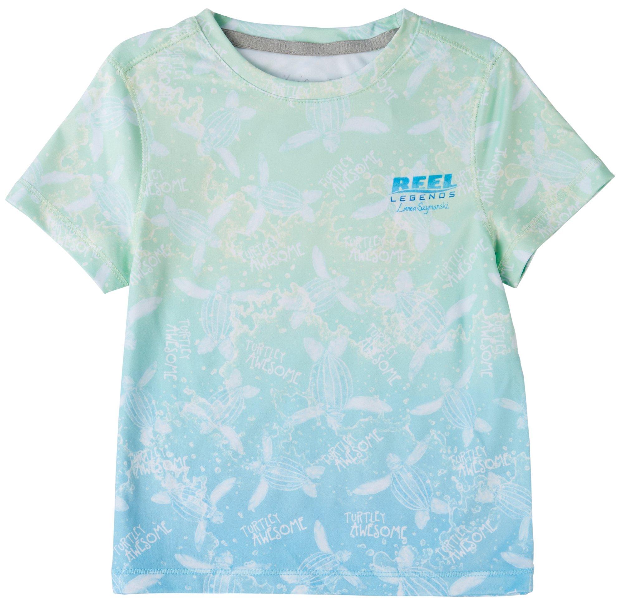 Reel Legends Toddler Boys Lea Szymanski Turtley T-Shirt