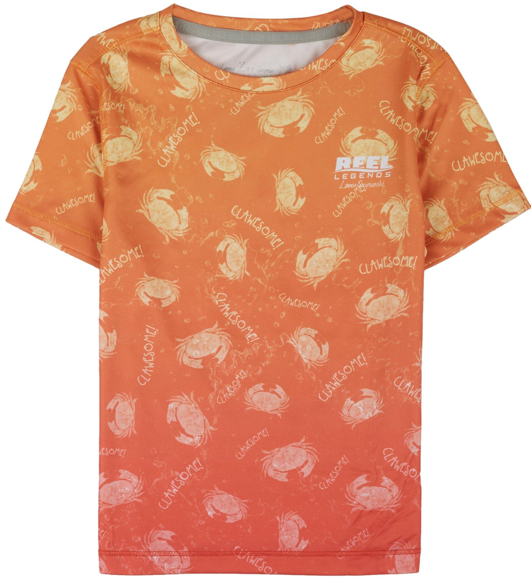 Toddler Boys Lea Szymanski Crab T-Shirt