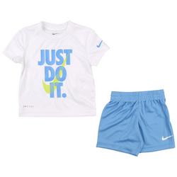 Toddler Boys 2-pc. Nike Just Do It Tee & Shorts Set