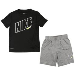 Nike Toddler Boys 2-pc. Dri Fit Shorts Set
