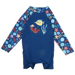 Toddler Boys 1-pc. Seashell Rashguard Swimsuit