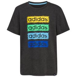 Adidas Toddler Boys Sketchy Linear Short Sleeve T-Shirt