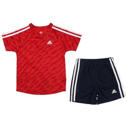 Adidas Toddler Boys 2-pc. Soccer Short Set