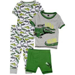 Toddler Boys 4-pc. Later Gator Pajama Short Set