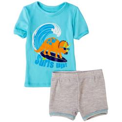 Toddler Boys 2-pc. Surfs Up Pajama Short Set