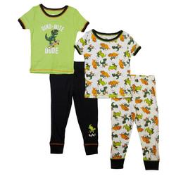 Toddler Boys 4-pc. Dinomite Dude Mix & Match Pajama Set