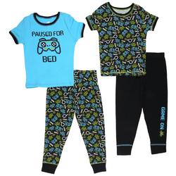Toddler Boys 4-pc. Gaming Cutie Pajama Set
