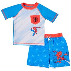 Toddler Boys 2-pc. Tops & Swim Shorts Set
