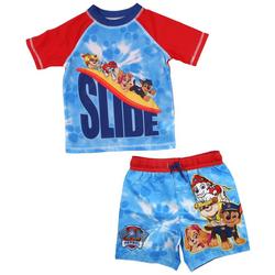 Toddler Boys 2-pc. Tops Swimsuits Set