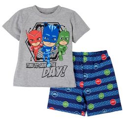 PJ Mask Toddler Boys 2-pc. Time To Save The Day Short Set
