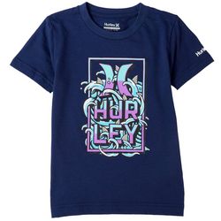 Hurley Toddler Boys Beveled Waves Short Sleeve T-Shirt