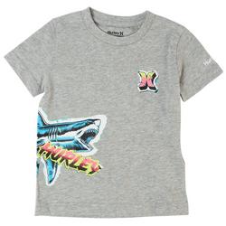 Toddler Boys Street Shark Short Sleeve T-Shirt