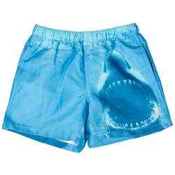 Toddler Boys Shark Swim Trunks