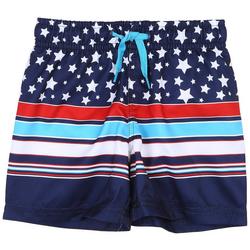 Toddler Boys Americana Swim Shorts