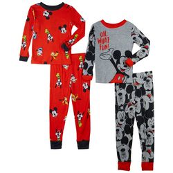 Toddler Boys 4-pc. Mickey Mouse Match Pant Set