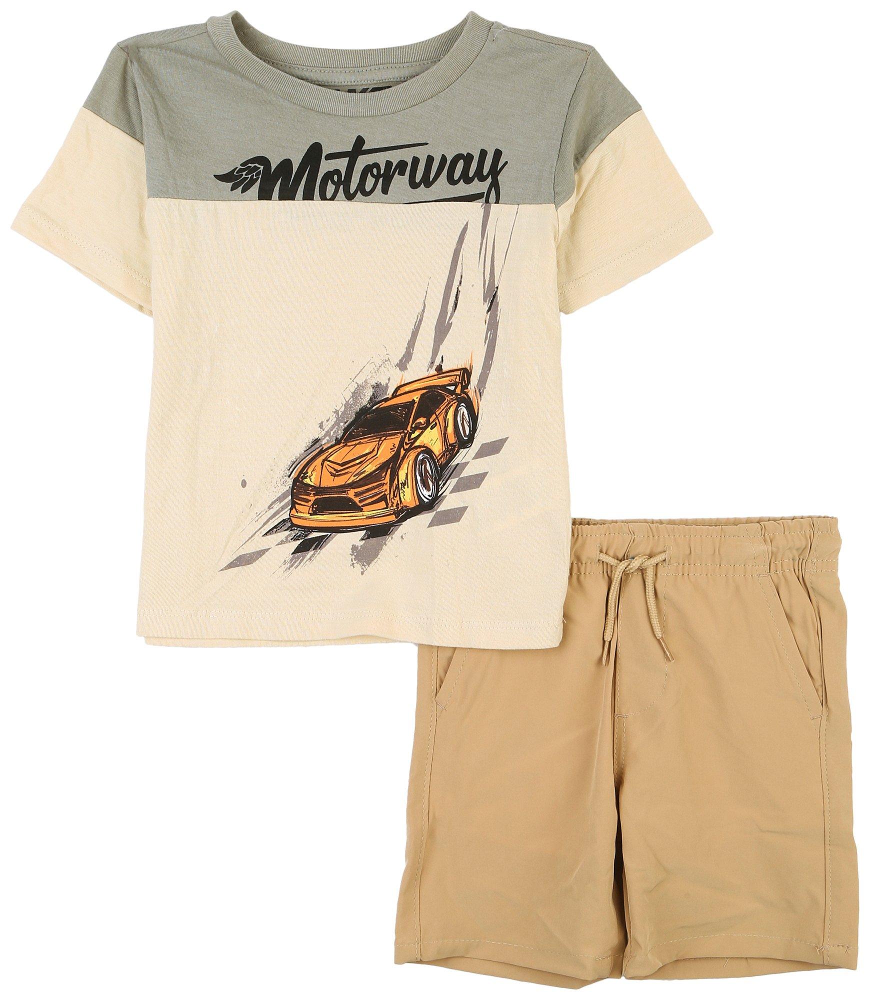 Tony Hawk Toddler Boys 2 Pc. Motorway T-Shirt Set