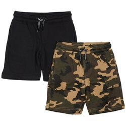 Tony Hawk Toddler Boys 2-pc. Fleece Solid & Camo Shorts Set