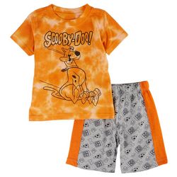 Scooby Doo! Toddler Boys 2-pc. Scooby Doo! Logo  Shorts Set
