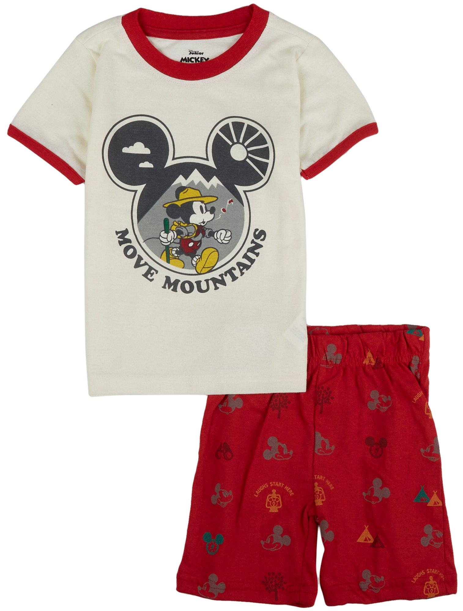 Toddler Boys Mickey Mouse Short Set