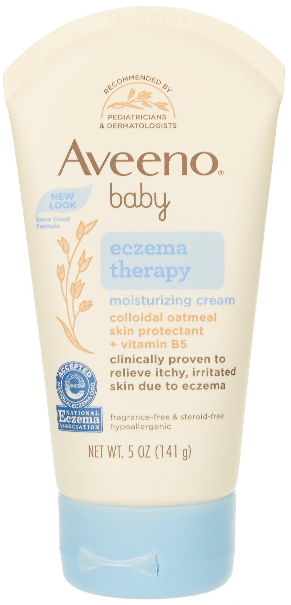Aveeno Baby 5 Fl.Oz. Eczema Therapy Moisturizing Cream