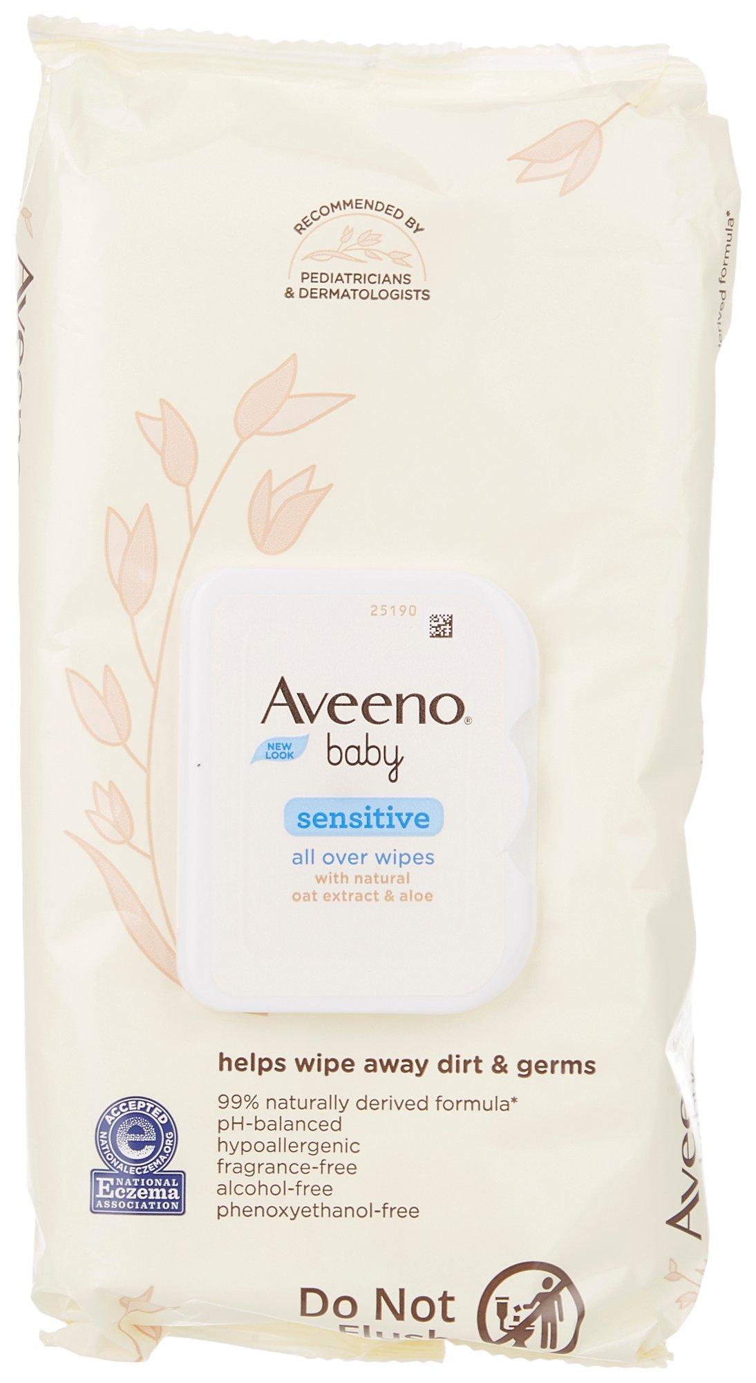 Baby 64-Count Sensitive All Over Wipes